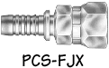 SAE 100R15 - Permanent PCS Stems and Ferrules for -6 and -8