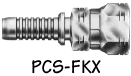 SAE 100R15 - Permanent PCS Stems and Ferrules for -6 and -8