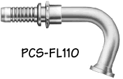 SAE 100R15 - Permanent PCS Stems and Ferrules for -6 and -8