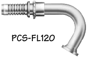 SAE 100R15 - Permanent PCS Stems and Ferrules for -6 and -8