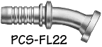 SAE 100R15 - Permanent PCS Stems and Ferrules for -6 and -8