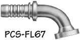 SAE 100R15 - Permanent PCS Stems and Ferrules for -6 and -8