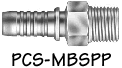 SAE 100R15 - Permanent PCS Stems and Ferrules for -6 and -8