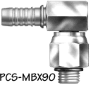 SAE 100R15 - Permanent PCS Stems and Ferrules for -6 and -8