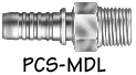 SAE 100R15 - Permanent PCS Stems and Ferrules for -6 and -8