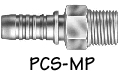 SAE 100R15 - Permanent PCS Stems and Ferrules for -6 and -8