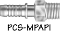 SAE 100R15 - Permanent PCS Stems and Ferrules for -6 and -8