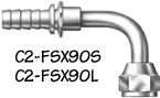 SAE 100R16 - Permanent PC Stems and Ferrules