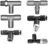 Dixon Bayco / D.O.T. Push-in Fittings / Tees