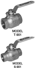 Bronze Ball Valves / Model T-901 and S-901