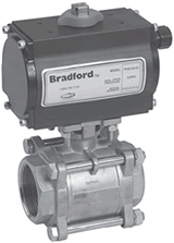 Industrial Ball Valve with Actuation / BV2IG-25011-BMC
