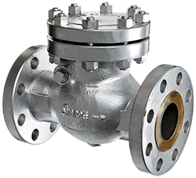 Series 25314 Cast Steel 300 lb. Flanged Check Valve