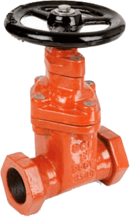Series 10NW and 10NN ISP Threaded Gate Valve with Hand Wheel or Operating Nut