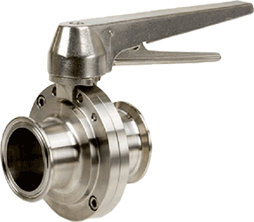 Series 15 Stainless Sanitary Butterfly Valve