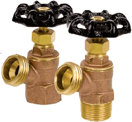 Series 102 and 103 Brass Boiler Drain with Stuffing Box