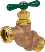 Series 169IGL Brass No Kink Hose Bibb, Sweat Inlet