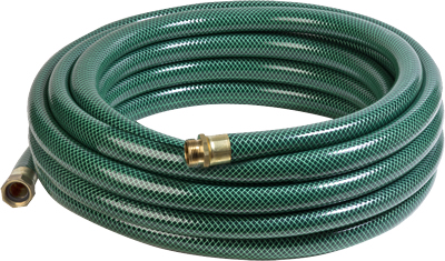 Kuri Tec HS1317 Series Heavy Duty Reinforced Green PVC Water Hose Assemblies