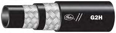 GLOBAL G2H HIGH-TEMP 2-WIRE BRAID HOSE - SAE 100R2 TYPE AT