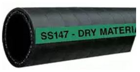 SS147  Dry Material Discharge Hose / 3/16 in. SBR Tube