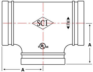 Cooplok Short Radius Tee