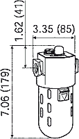 Wilkerson Economist Standard Lubricator 10oz