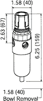 Wilkerson Miniature Filter Regulator