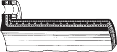 Full-Face Duck and Rubber Flange - Optional Hose Ends