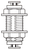 Plastic Push-To-Connect Fittings / Bulkhead Union