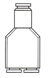 Brass Push-To-Connect Fittings / Union Y Connector