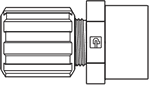 PFA Compression Fittings / Female Adapter
