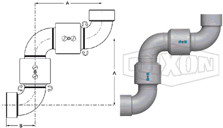 Triple Plane O-Ring Style 70 (Female NPT x Female NPT)