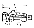 JIC 37° SWIVEL