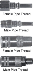 Dixon Air Chief Lincoln Series Quick-Connect Fittings