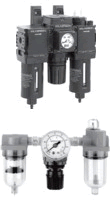 Dixon Wilkerson Miniature Combination Units (Filter, Regulator, Lubricator)