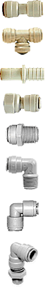 Dixon Acetal Push-In Fittings