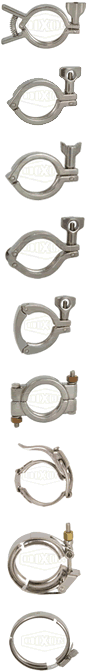 Dixon Sanitary Clamps