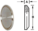 Dixon Pipe Size End Caps