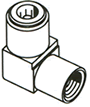 Tompkins / 1570 Tube to Pipe Elbow 90 Degree