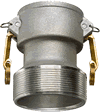 Reducing Coupler x Male NPT - Aluminum