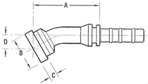 Supercat Flange 30° Elbow One-Piece