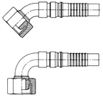 DIN Metric Female O-Ring Heavy Type