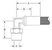 90° Female Swivel-JIC