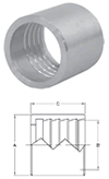 304 Stainless Crimp Ferrules