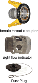 Dixon Dry Aviation Couplings