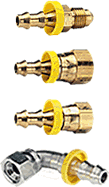 Dixon 37° JIC Hose Barb Fittings