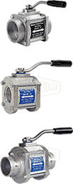 Dixon Full Flow Ball Valves - One-Way