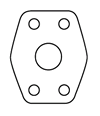 Tompkins / WC46 O-Ring Companion Flange Pad