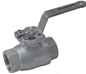 2 Piece Industrial Stainless Steel Ball Valve