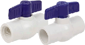 Series 9521 and 9522 PVC Ball Valve