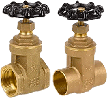 Series 8501L and 8502L Brass Gate Valve